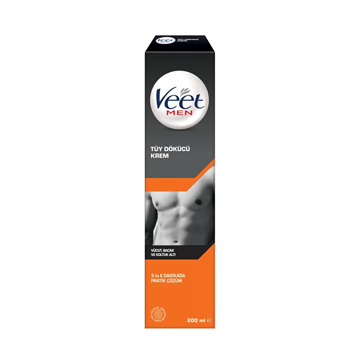 Veet Men Tüy Dökücü Krem Normal Ciltler 200 ml - Gratis