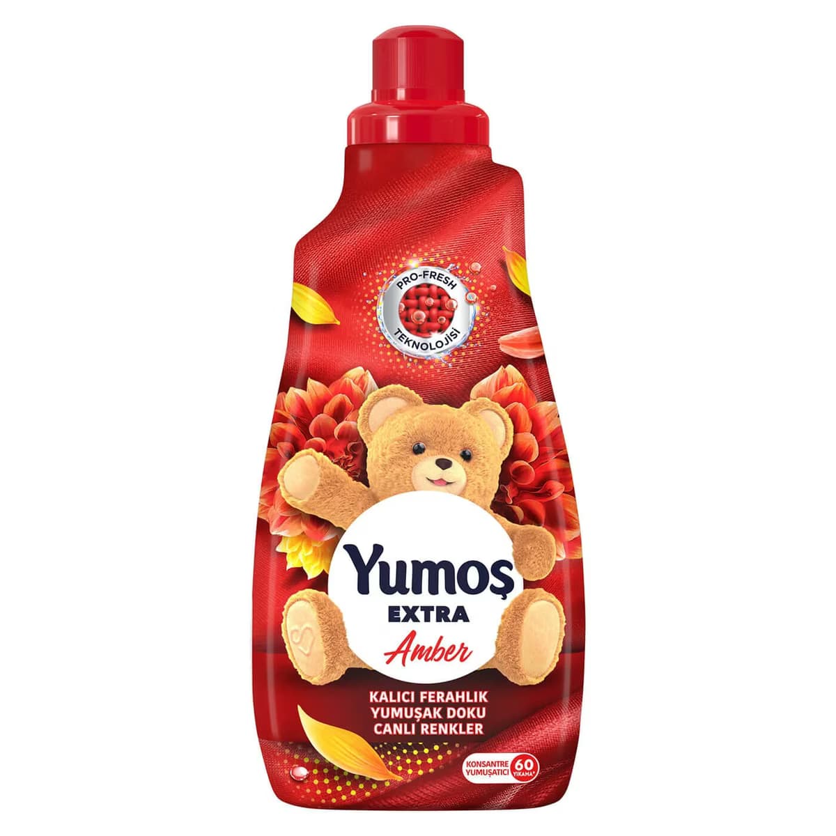 Yumoş Extra Konsantre Çamaşır Yumuşatıcı Amber 1440 ml