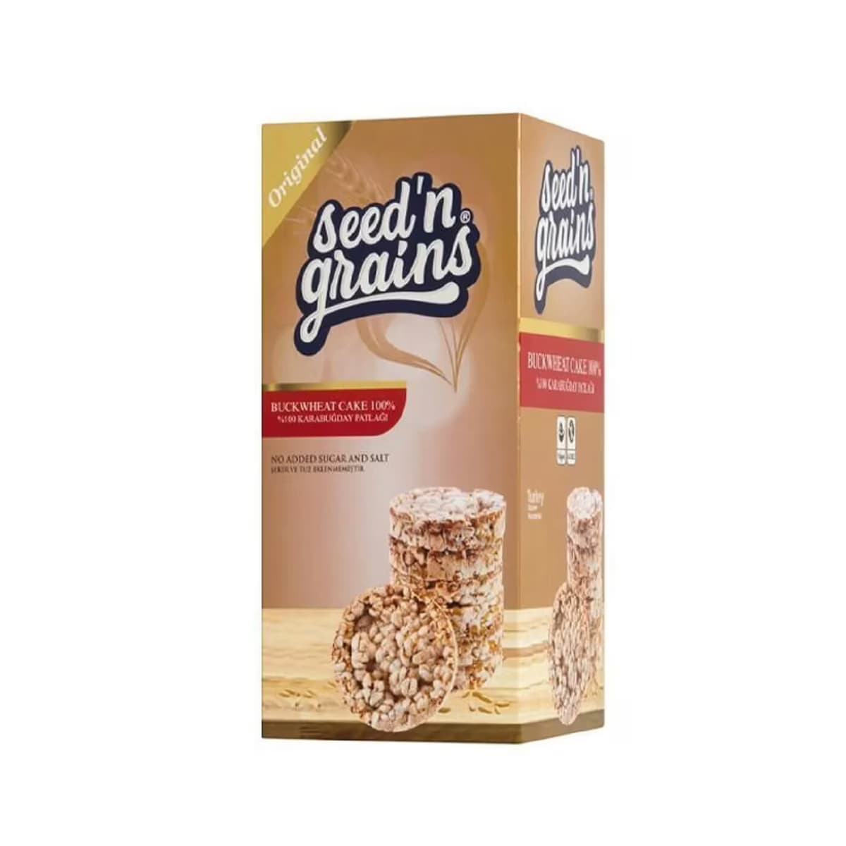 Seed'n Grains Karabuğday Patlağı 125 gr