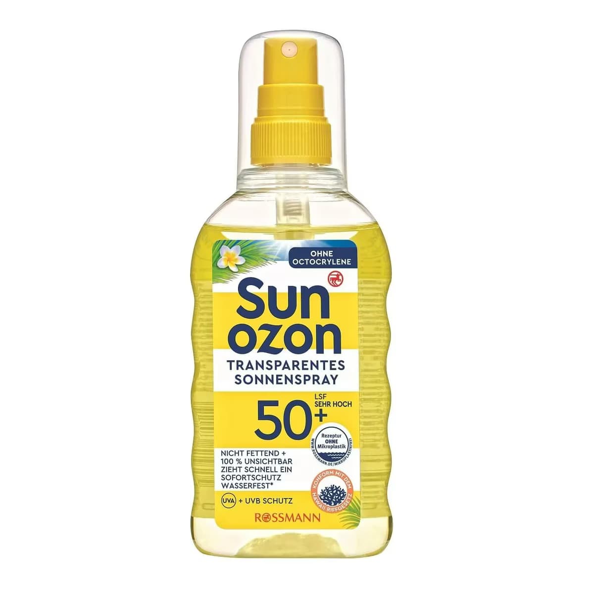 Sunozon Transparan Güneş Koruyucu Sprey 50+SPF 200 ml