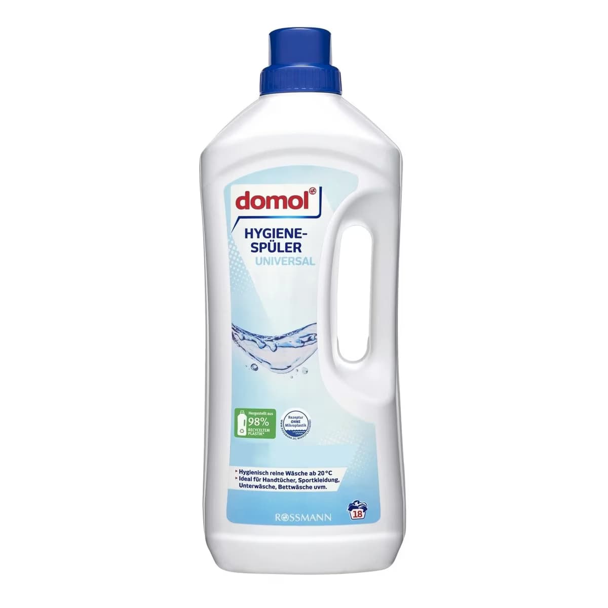 Domol Çamaşır Makinesi Hijyen Sıvısı Universal 18 Yıkama 1500 ml