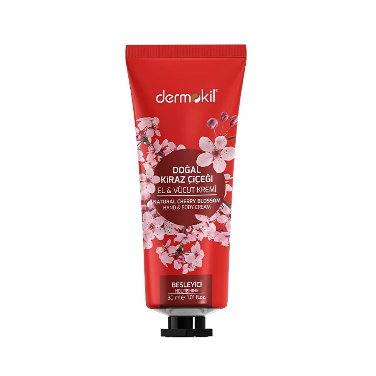 Dermokil Doğal Kiraz Çiçeği El Kremi 30 ml - Gratis