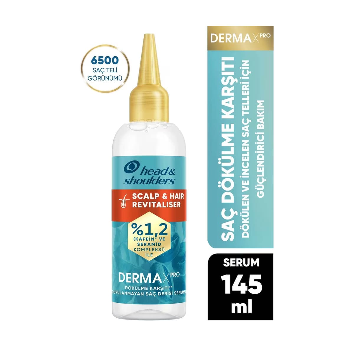 Head & Shoulders Dermaxpro Scalp Revitalizer Saç Dökülme Karşıtı Saç Bakım Serumu 145 ml - Gratis