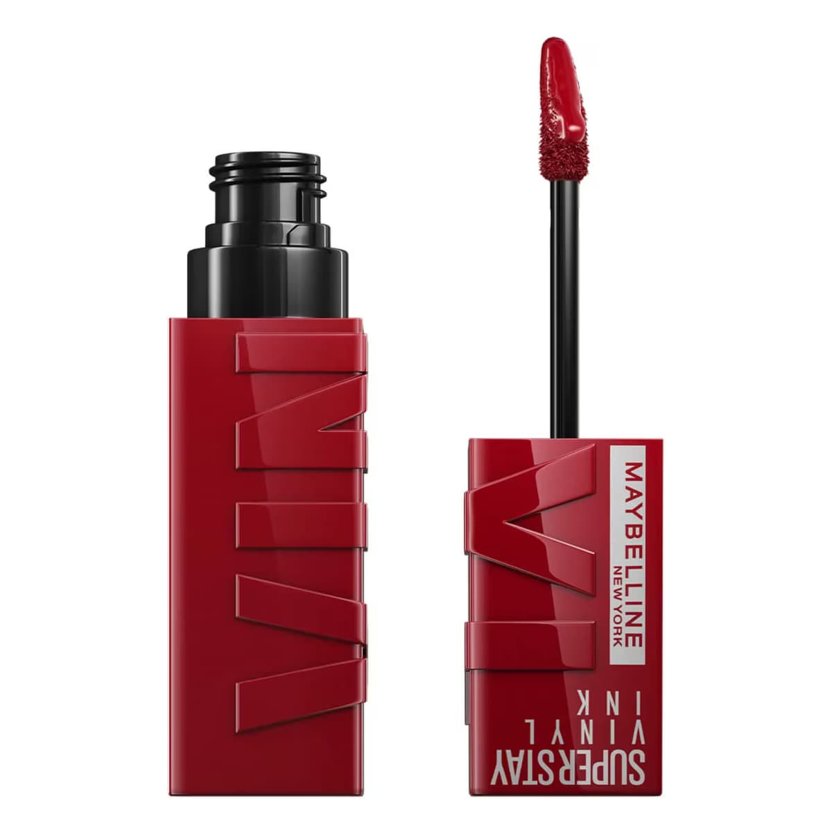 Maybelline Super Super Stay Vinyl Ink Uzun Süre Kalıcı Likit Parlak Ruj No:10 Lippy 1 adet