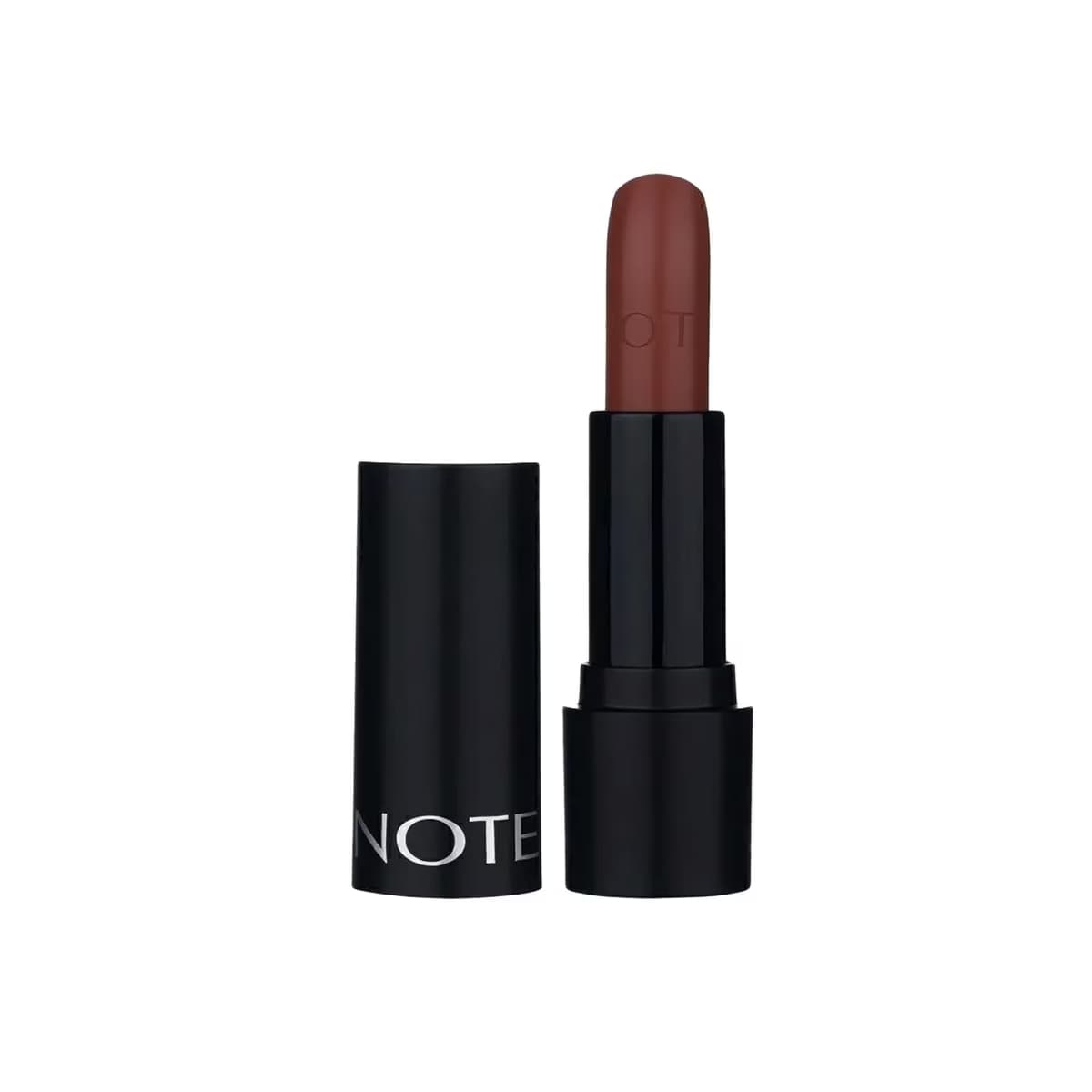 Note Deep Impact Lipstick Kremsi Dokulu Yarı Parlak Ruj 07 Warm Chocolatte