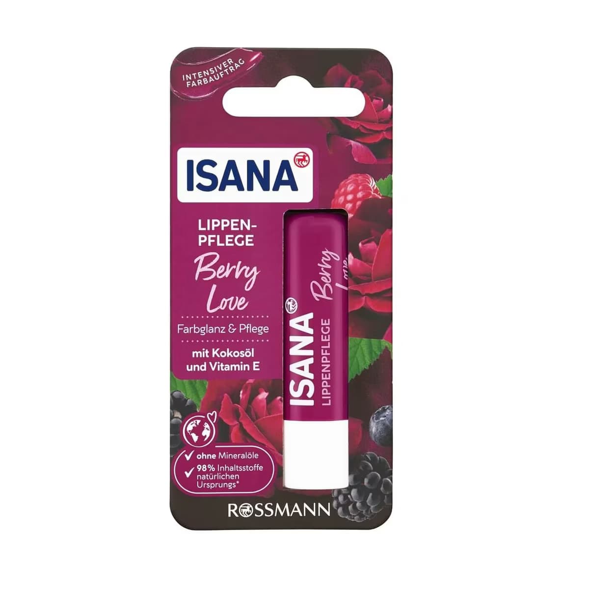 Isana Dudak Balmı Berry Love 4,8 gr
