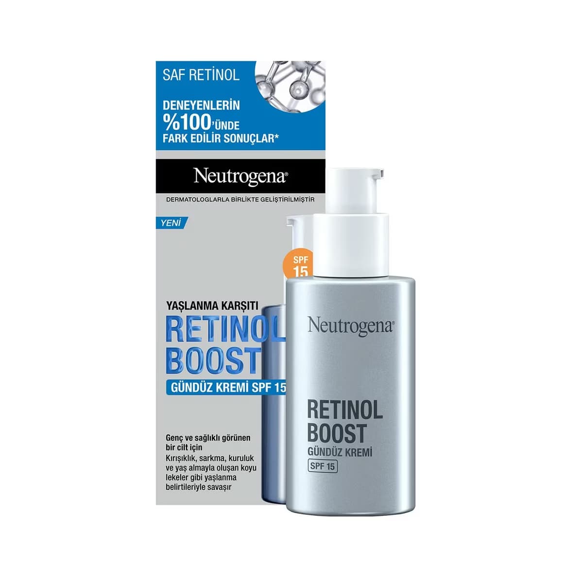 Neutrogena Retinol Boost Yaşlanma Karşıtı Gündüz SPF15