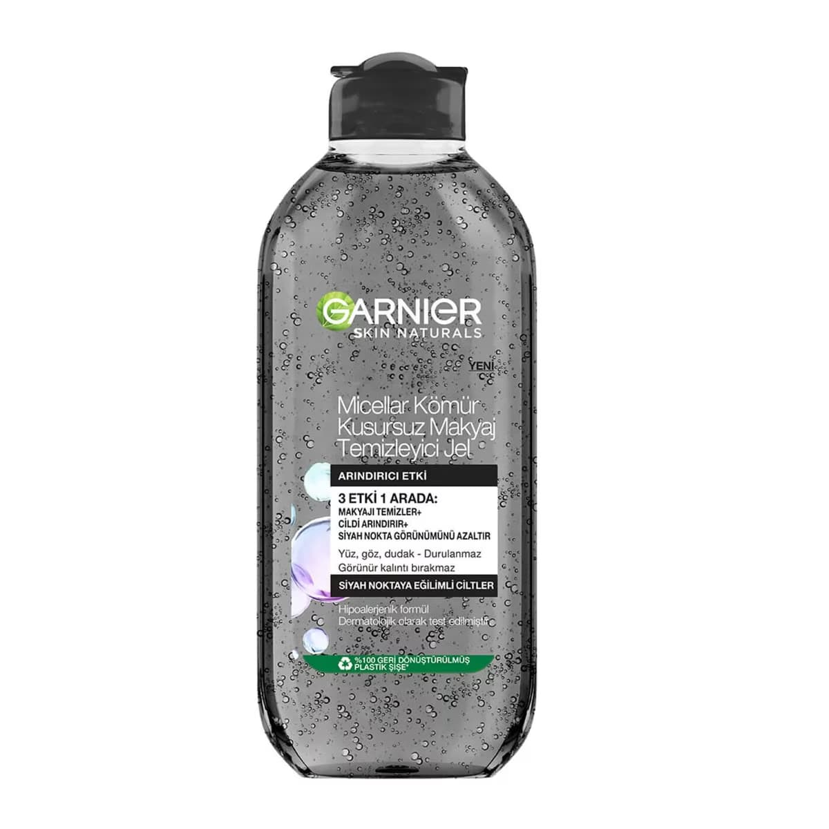 Garnier Micellar Kömür Kusursuz Makyaj Temizleyici Jel 400 ml