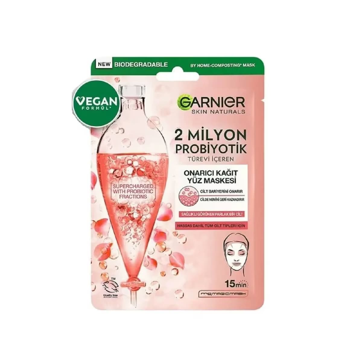 Garnier Kağıt Göz Maskesi Probiyotik Onarıcı 6 gr