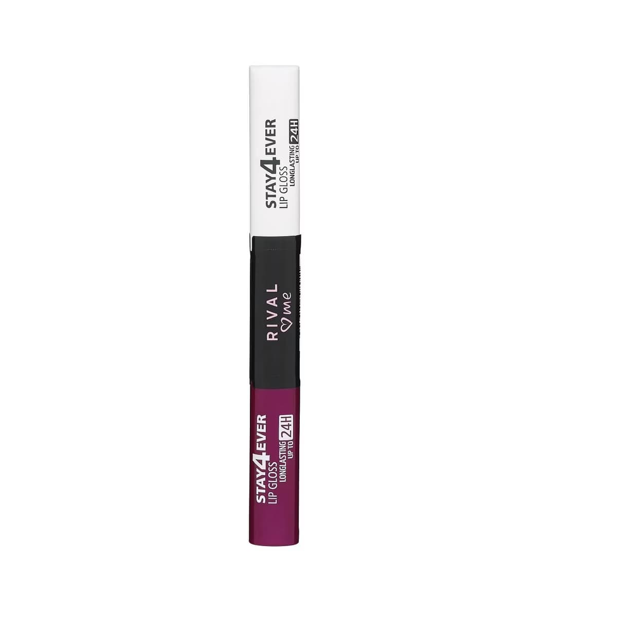 Rival Loves Me Lip Gloss Stay4Ever No:14 Purple Plum 7 ml