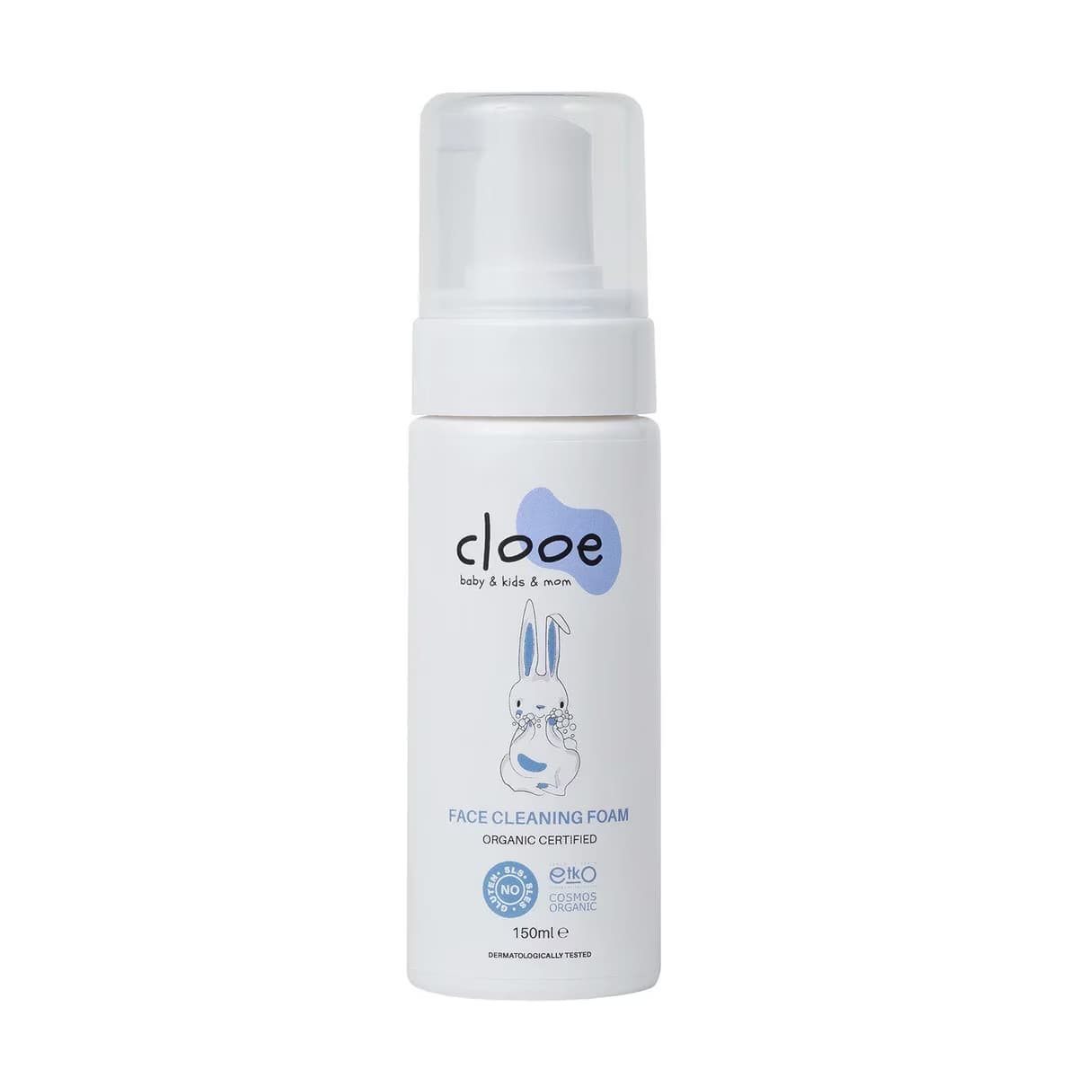 Clooe Yüz Temizleme Köpüğü Organik 150 ml