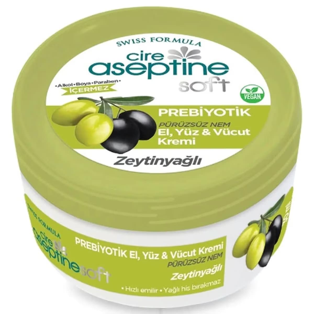 Cire Aseptine Soft Prebiyotik Zeytinyağlı Krem 30 ml