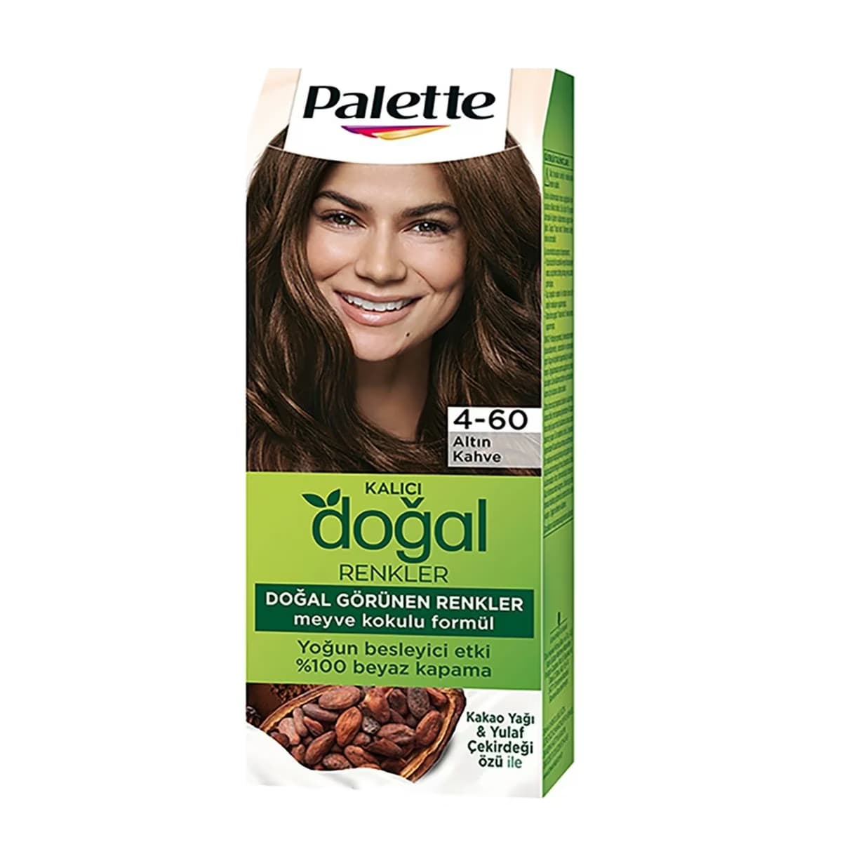 Palette Saç Boyası Natural Colors 4-60 Altın Kahve