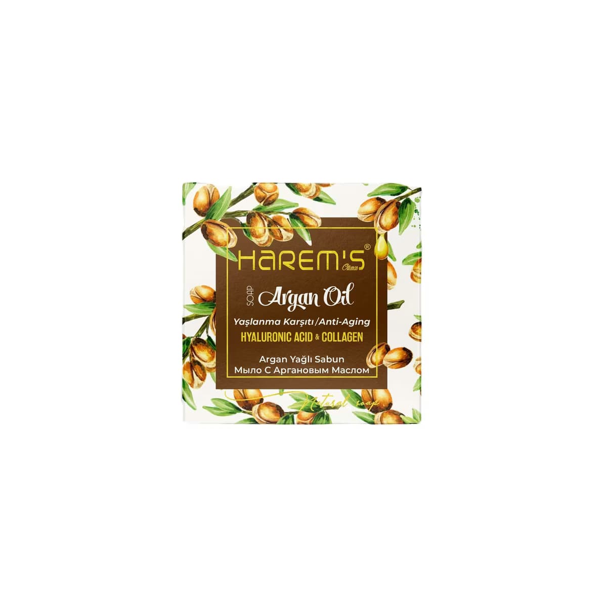 Harem's Ottoman Katı Sabun Argan Yağlı 120 gr