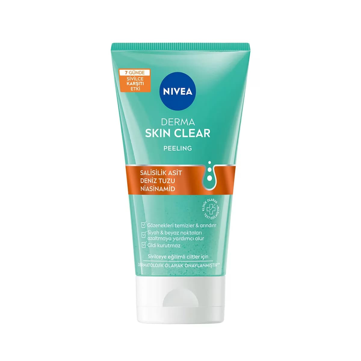 Nivea Derma Skin Clear Sivilce Karşıtı Peeling Niasinamid ve Salisilik Asit 150 ml