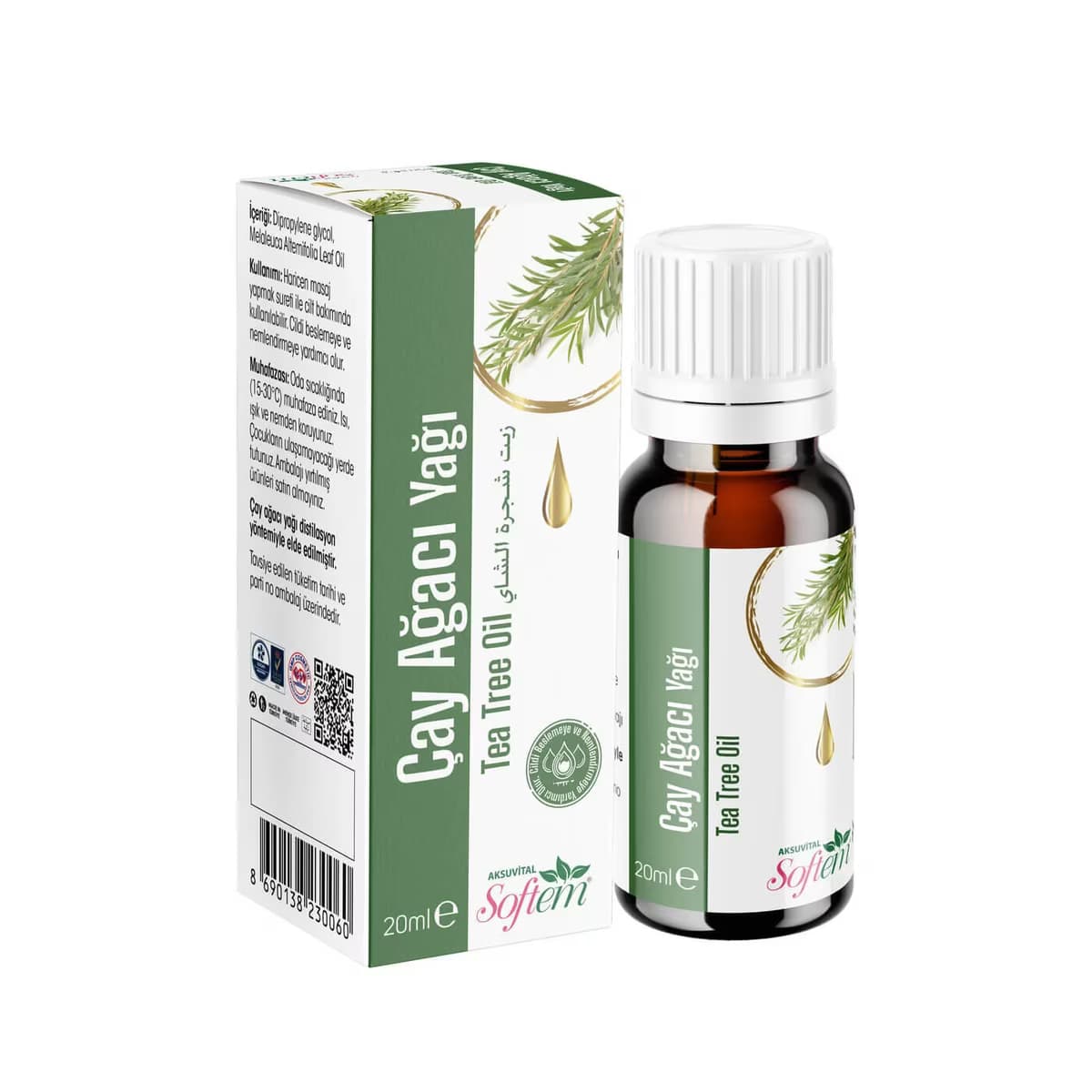 Softem Çay Ağacı Yağı 20 ml