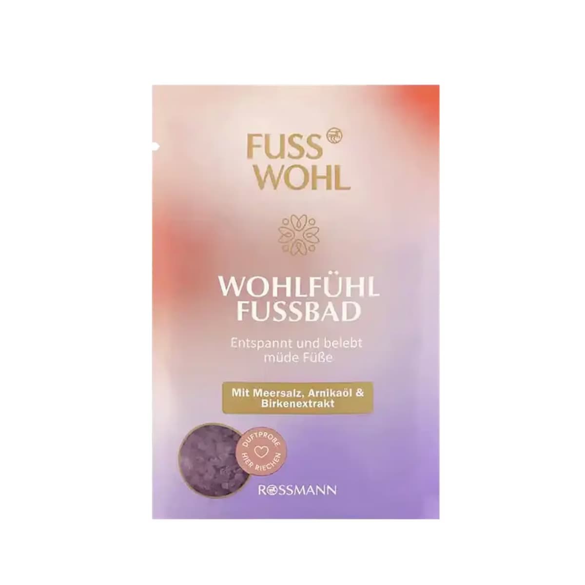 Fusswohl Ayak Banyosu Deniz Tuzu 40 gr