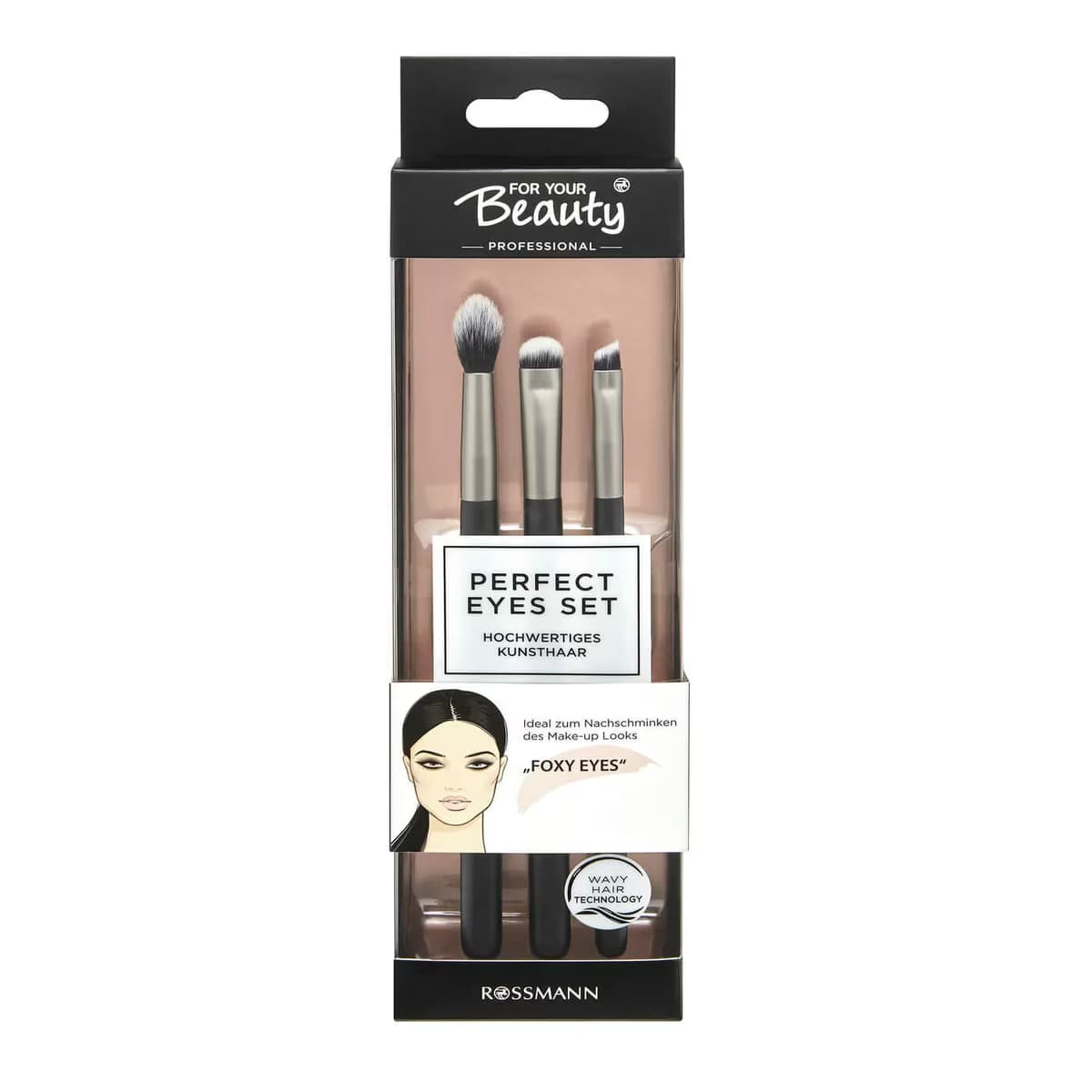 For Your Beauty Professionel Göz Makyajı Seti Foxy Eyes 3'lü 1 Adet