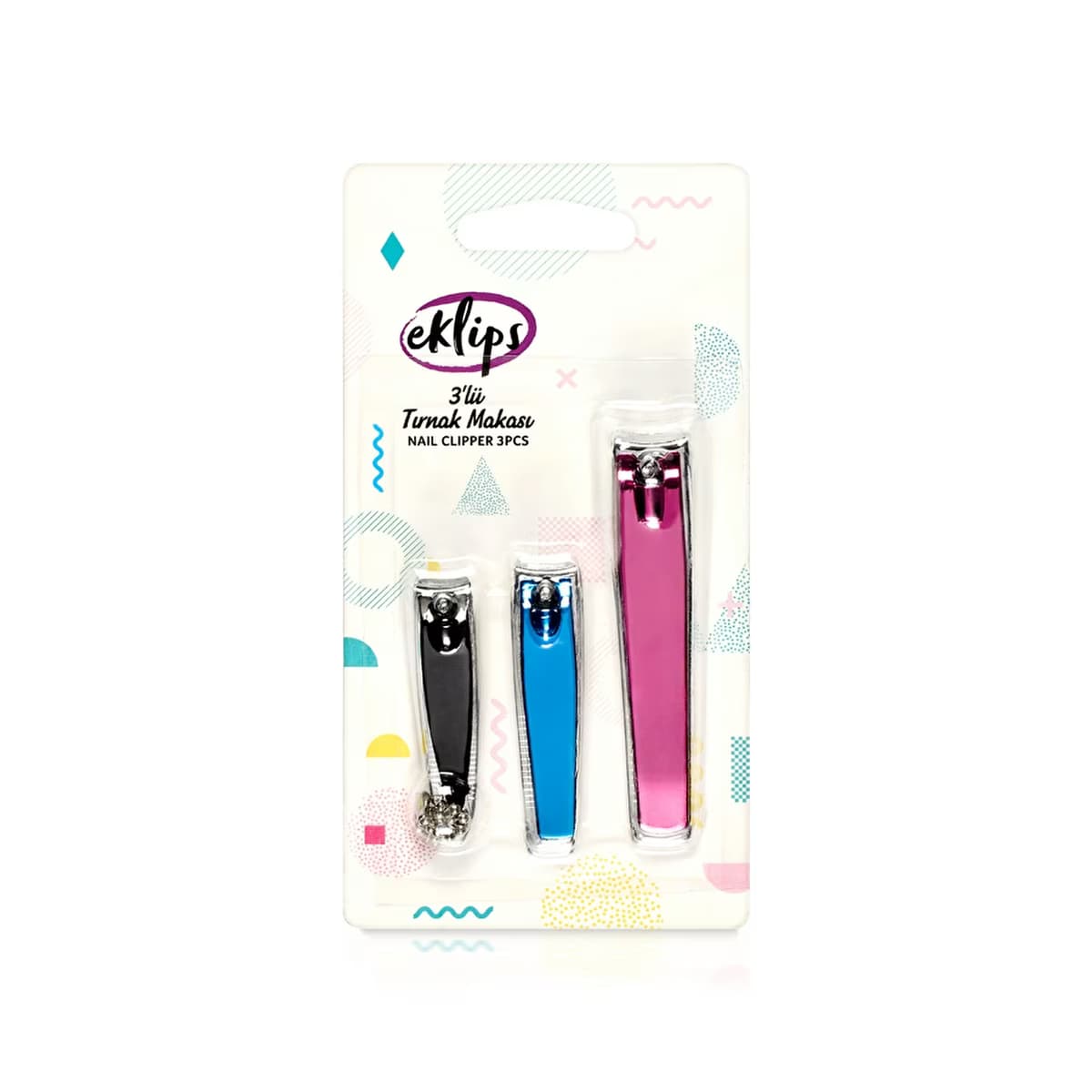 Eklips 3’lü Tırnak Makası - Gratis