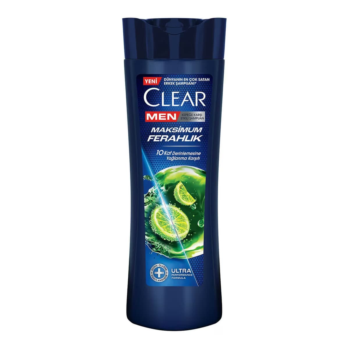Clear Men Şampuan Maksimum Ferahlık Yağlı Saç Derisi İçin Limon Özlü 350 ml