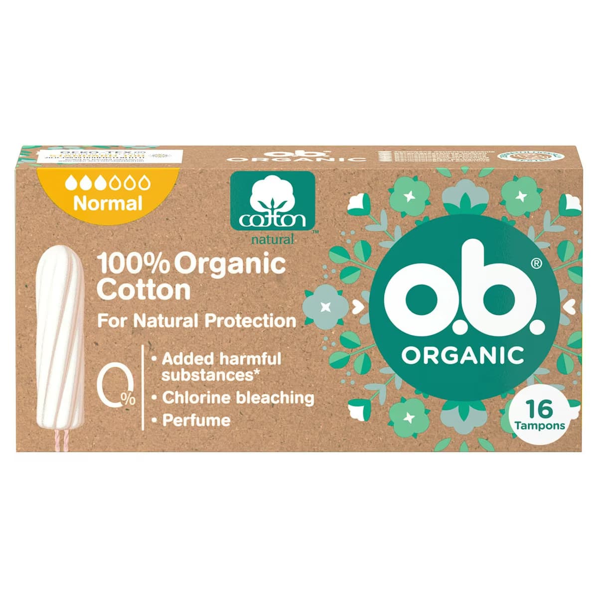 O.B. Tampon Organic 16'lı Normal