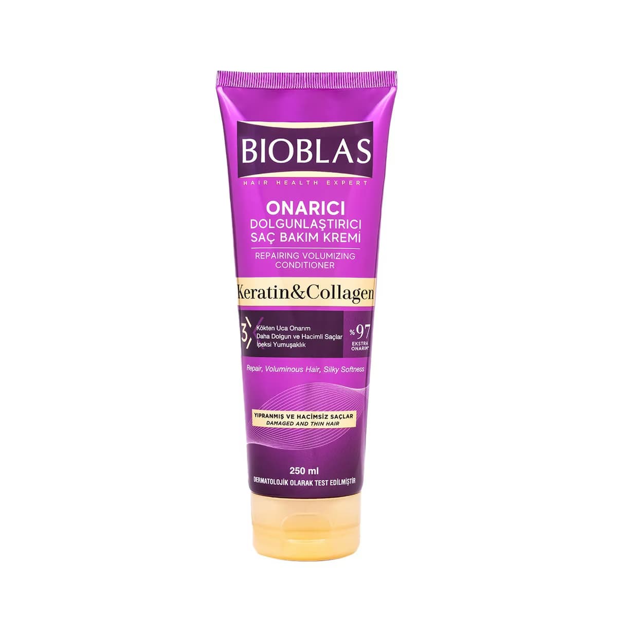 Bioblas Saç Kremi Kolajen & Keratin Saç Dökülmesine Karşı Etkili 250 ml