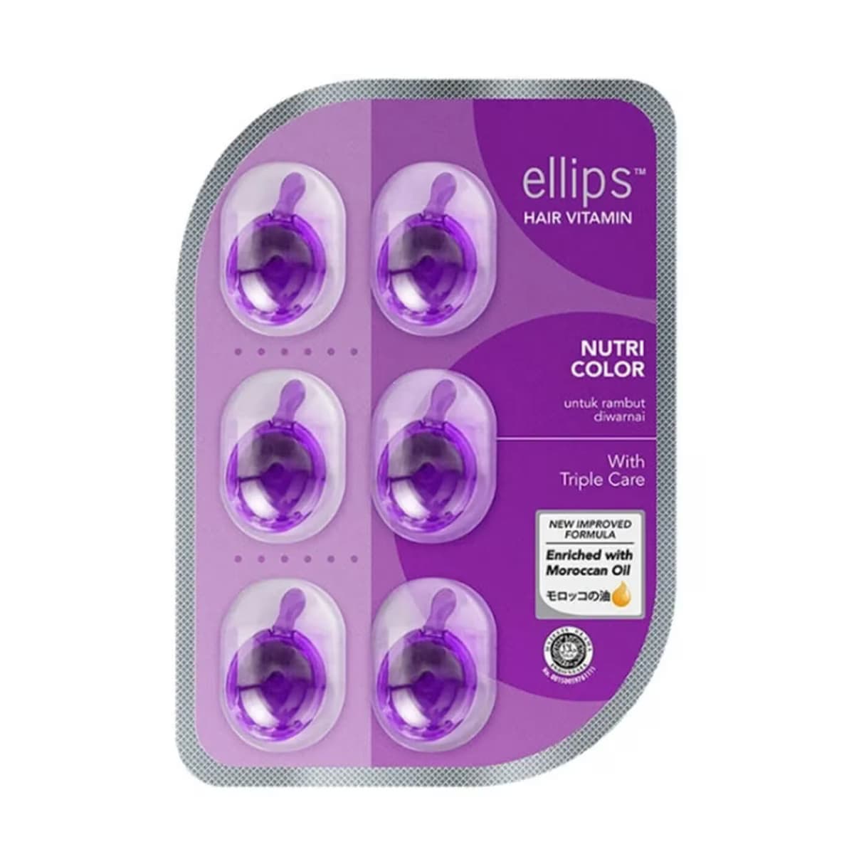 Ellips Saç Vitamini Boyalı Saçlara Özel 6'lı Kapsül
