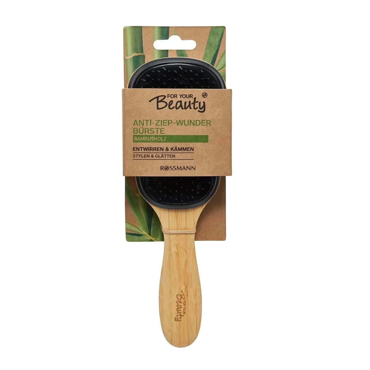 For Your Beauty Fırça Bambu Wonder Karışıklık Açıcı