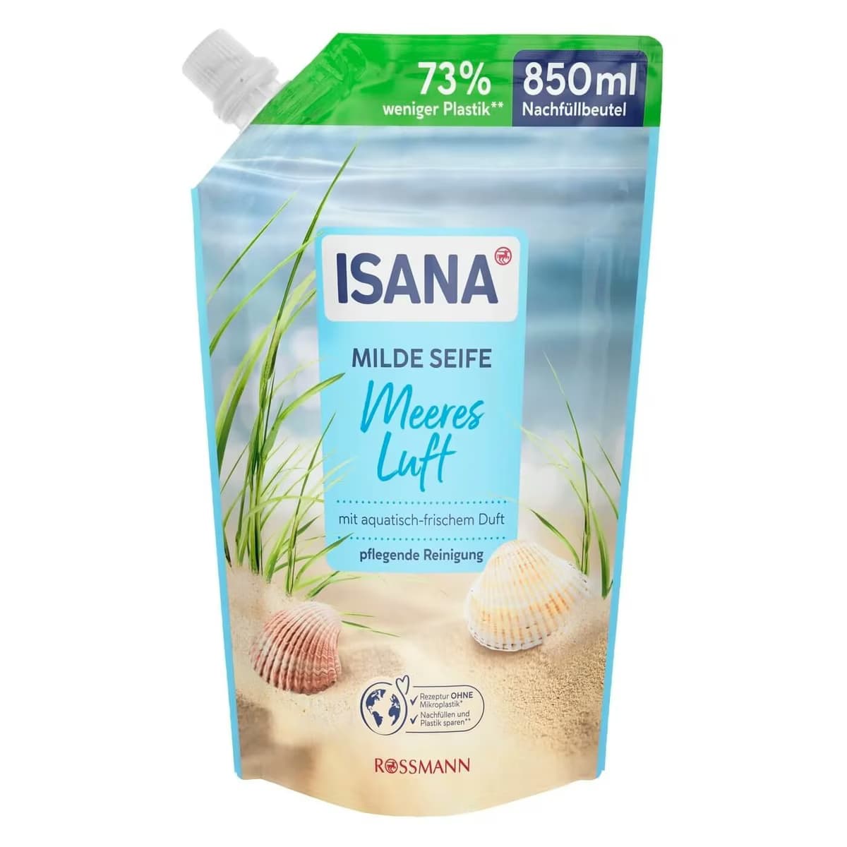 Isana Sıvı Sabun Yedek Hafif Deniz Esintisi 850 ml