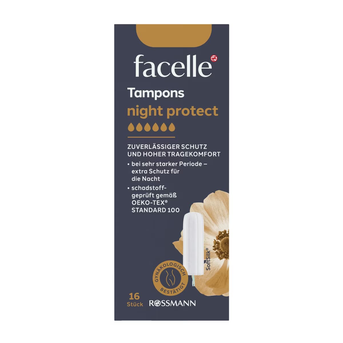 Facelle Tampon Gece 16'lı