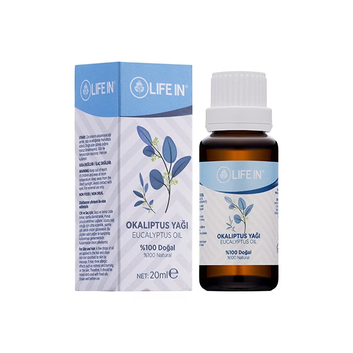 Life In Okaliptus Yağı 20 ml - Gratis