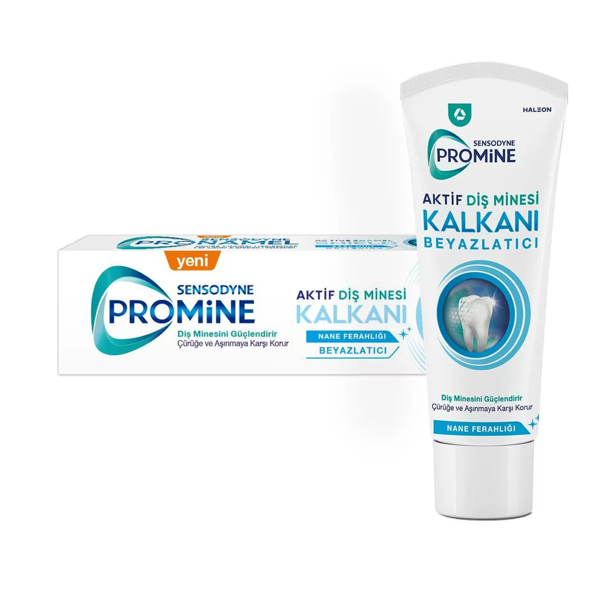 Sensodyne Diş Macunu Promine Aktif Diş Minesi Kalkanı Beyazlatıcı 75 ml