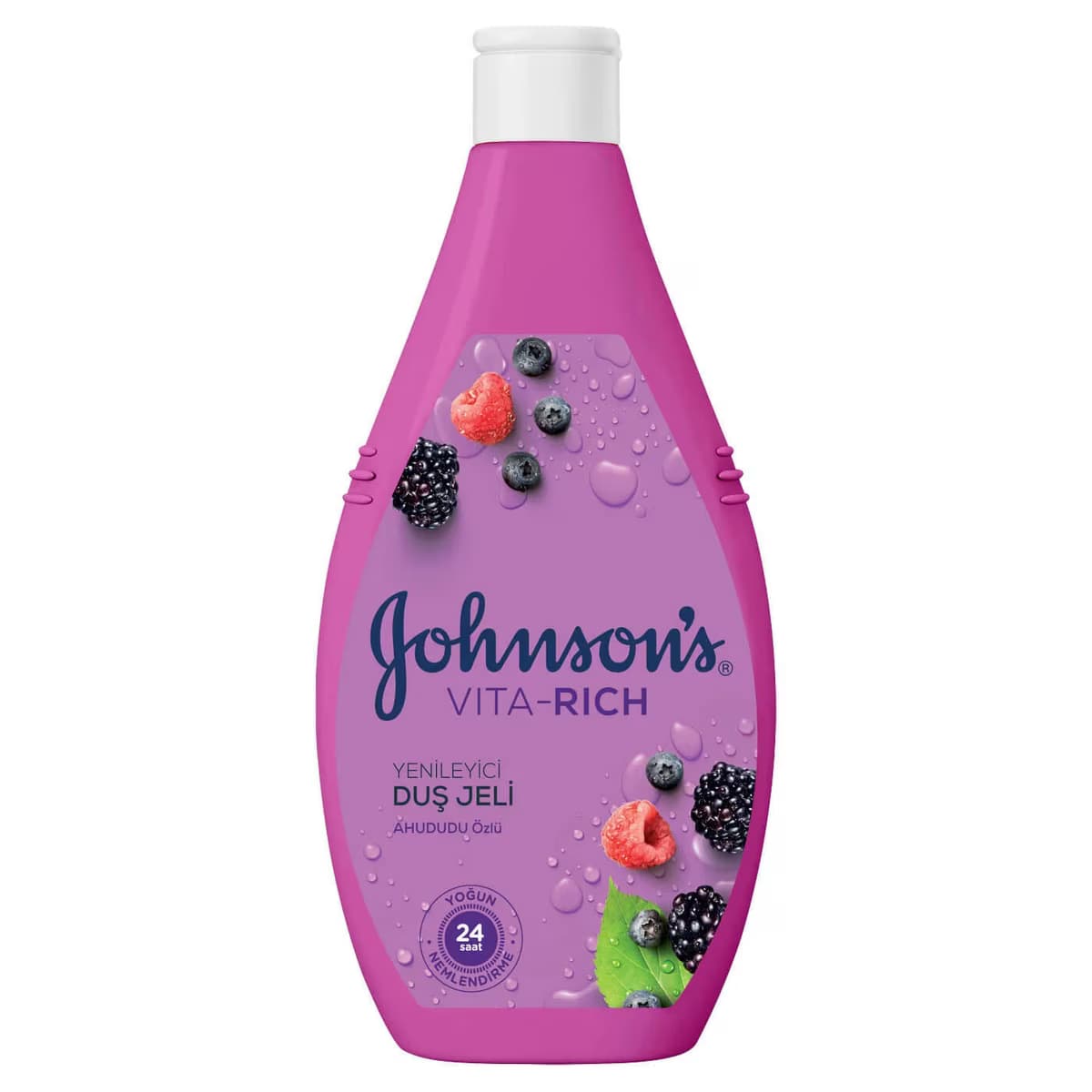 Johnson's Vita-Rich Duş Jeli Ahududu Özlü, Yenileyici 400 ml