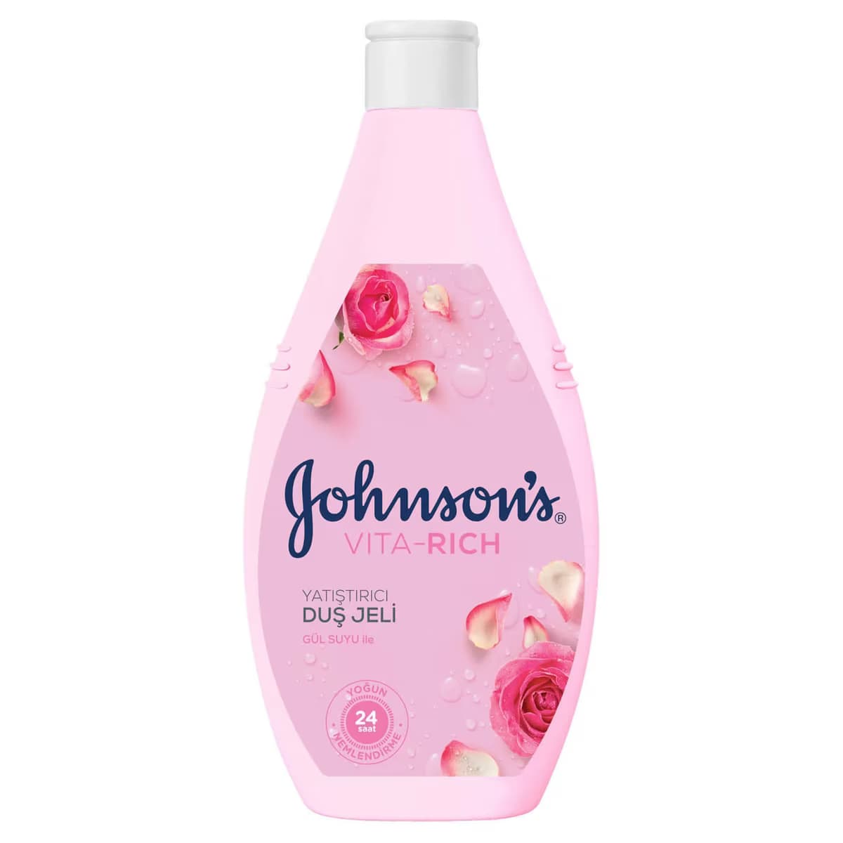 Johnson's Vita-Rich Duş Jeli Gül Suyu, Yatıştırıcı 400 ml