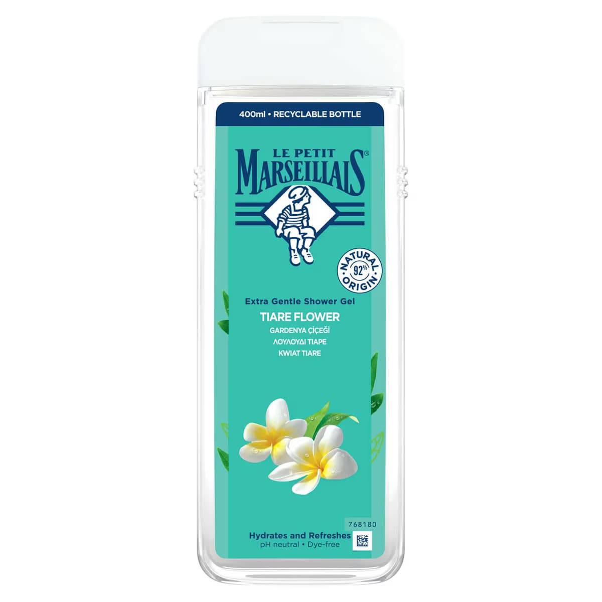Le Petit Marseillais Duş Jeli Organik Gardenya Çiçeği 400 ml