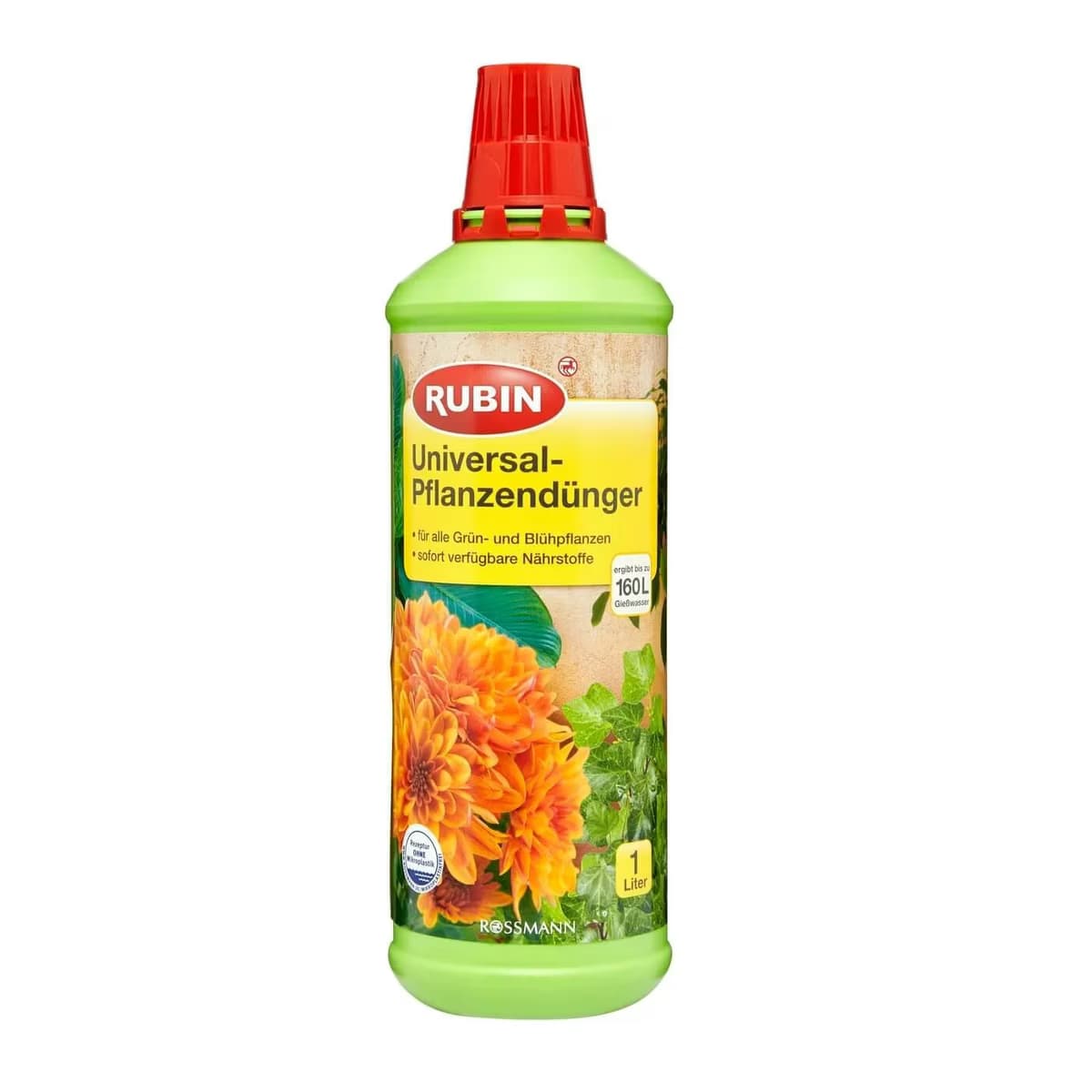 Rubin Bitki Gübresi Yeşil ve Çiçekli Bitkiler İçin 1000 ml