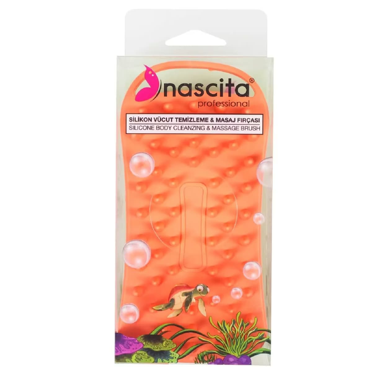 Nascita Silikon Vücut Masaj ve Temizleme Fırçası