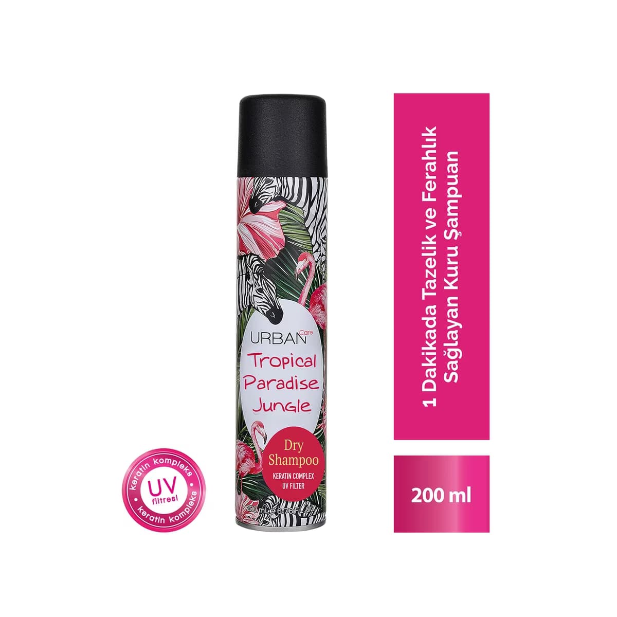 Urban Care Tropical Paradise Jungle Kuru Şampuan 200 ml - Gratis