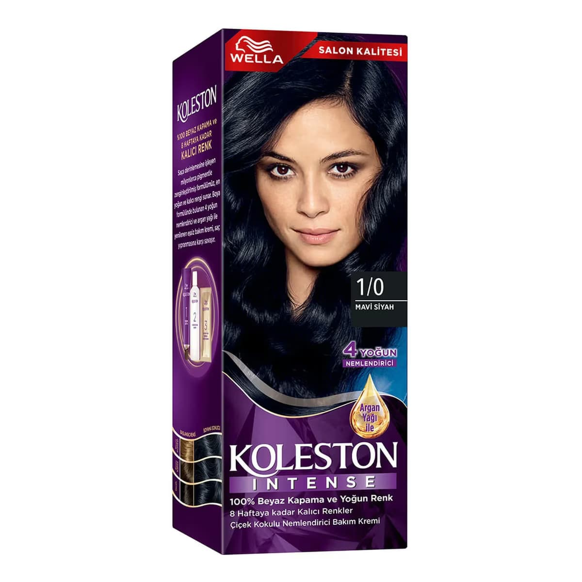 Koleston Intense Saç Boyası 1/0 Mavi Siyah