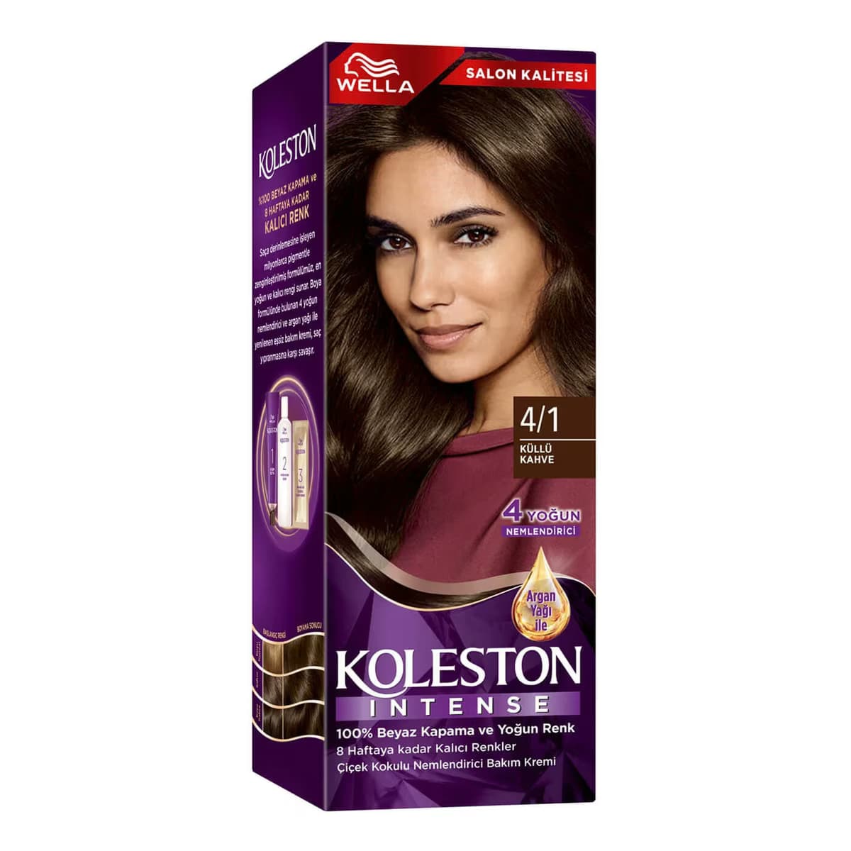 Koleston Intense Saç Boyası 4/1 Küllü Kahve