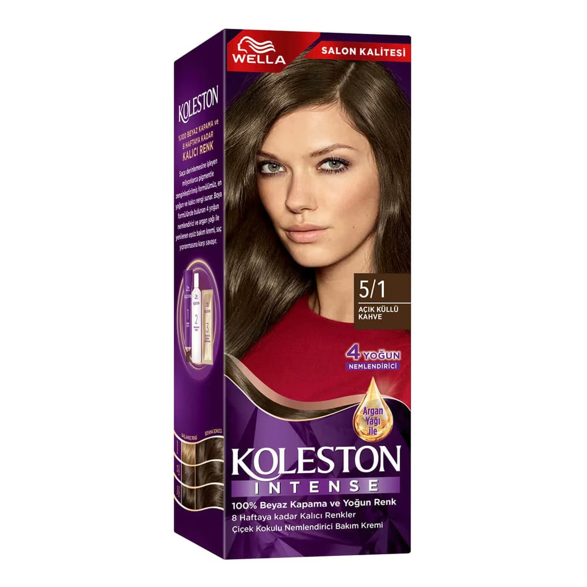 Koleston Intense Saç Boyası 5/1 Ekstra Küllü Kahve