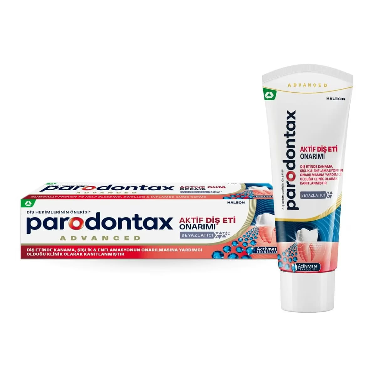 Parodontax Diş Macunu Aktif Diş Eti Onarımı Beyazlatıcı 75 ml