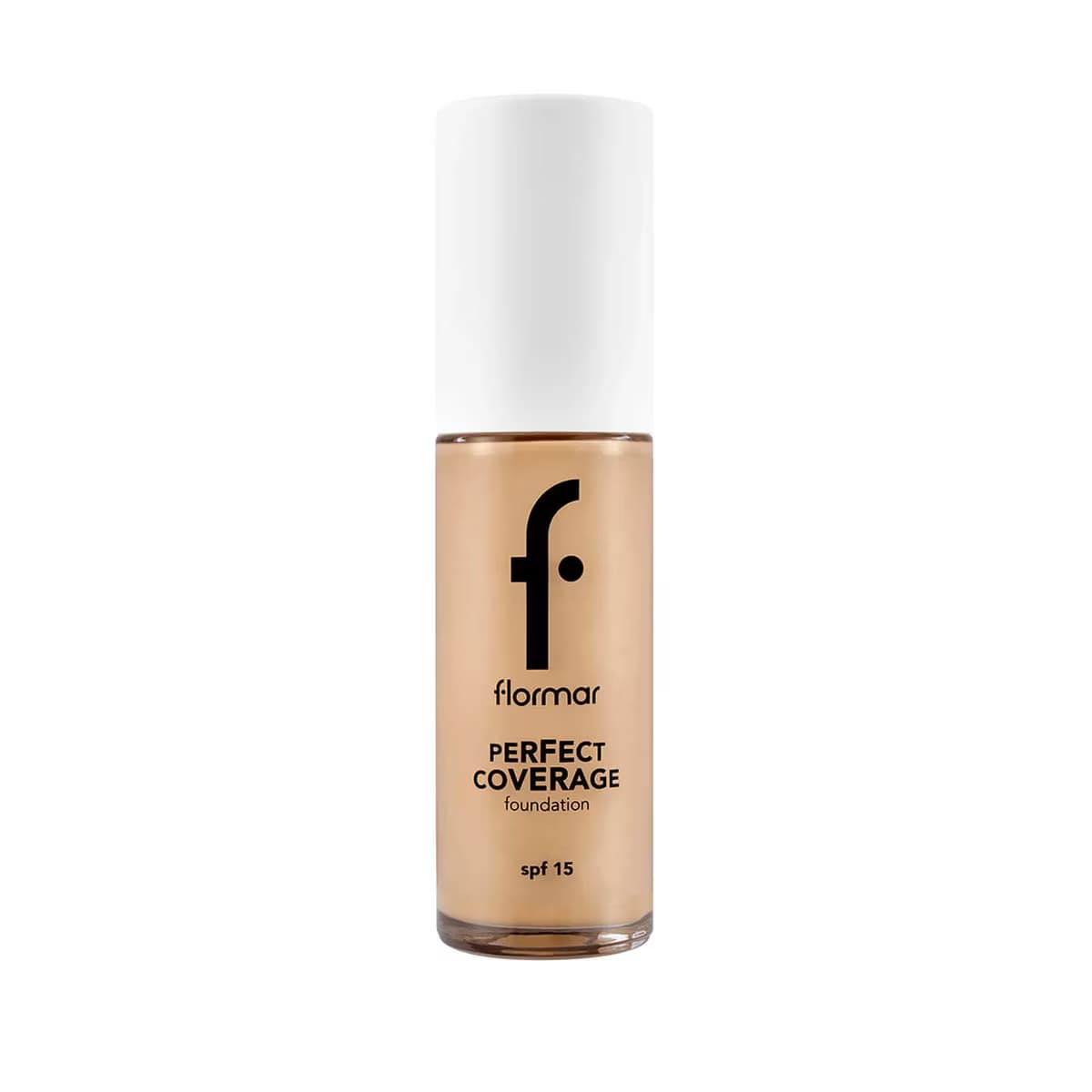 Flormar Perfect Coverage Yüksek Pigmentli & Yarı Parlak Bitişli SPF15 Fondöten 121 Golden Neutral