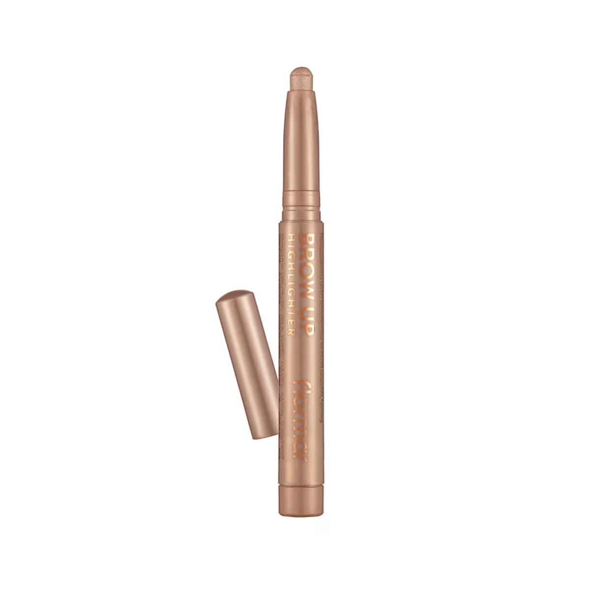 Flormar Brow Up Yumuşak Dokulu & Yoğun Işıltılı Asansörlü Kaş Altı Aydınlatma Kalemi 000 Champagne