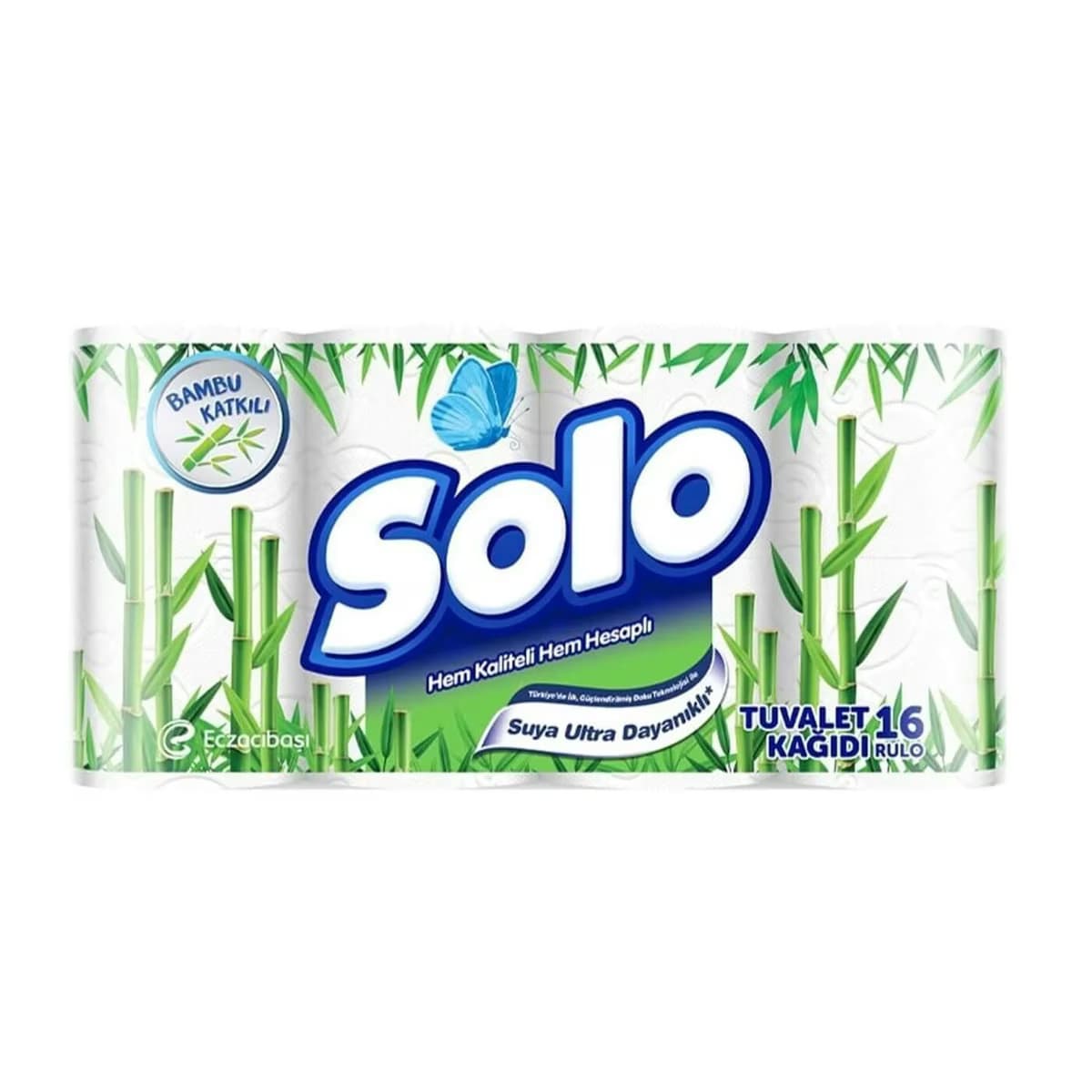Solo Tuvalet Kağıdı Bambu Katkılı 16'lı