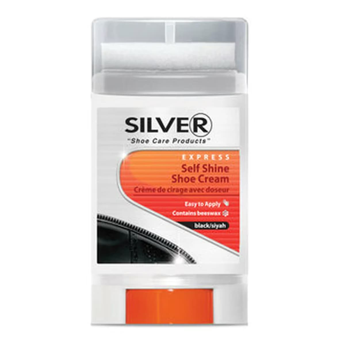 Silver Vidalı Krem Ayakkabı Boyası Siyah 50 ml