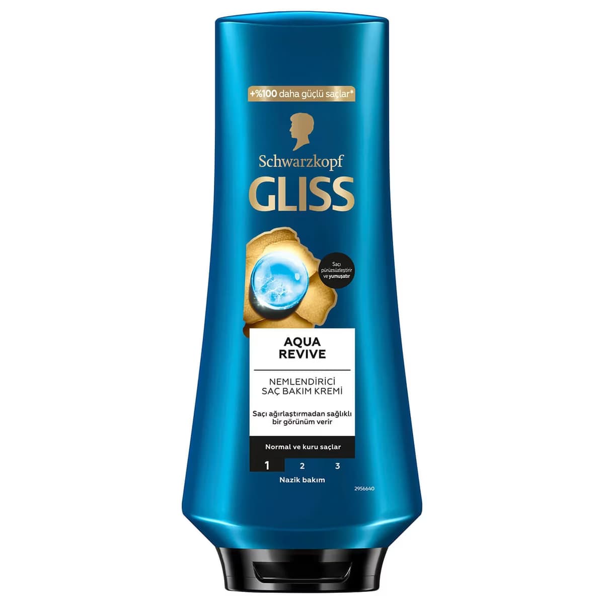 Gliss Aqua Canlandırıcı Saç Kremi Hyaluron ve Deniz Yosunu 360 ml