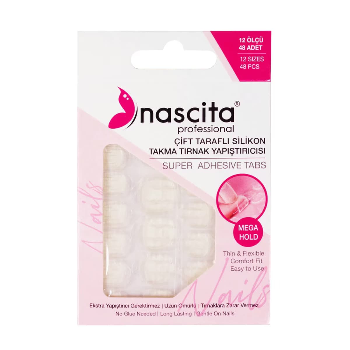 Nascita Tırnak Yapıştırıcısı Şeffaf