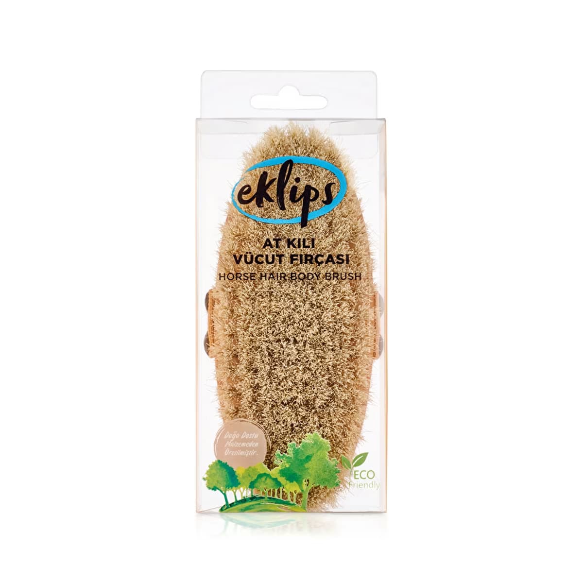 Eklips At Kılı Vücut Fırçası - Gratis
