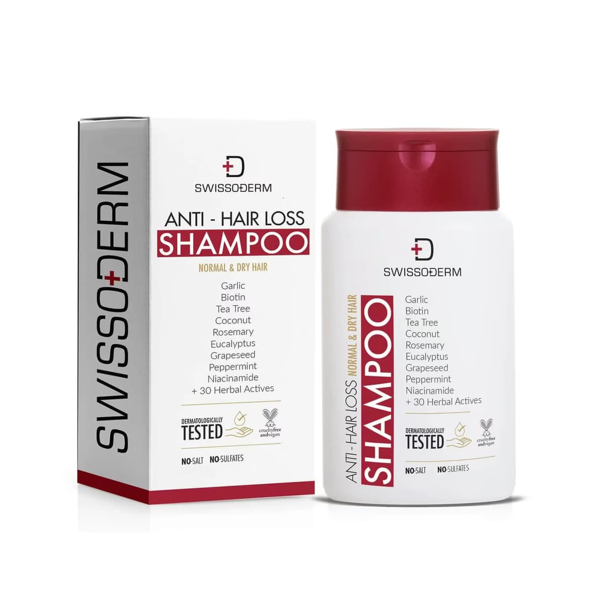 Swissoderm Dökülme Karşıtı Şampuan Normal Kuru Saçlar İçin 300 ml